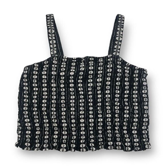 American Eagle Floral Cropped Top Size Extra Extra Large - Picture 1 of 5